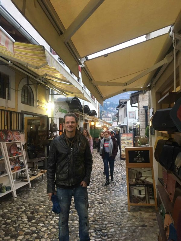 Mike in Mostar