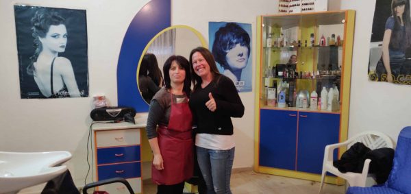 My hairdresser and me