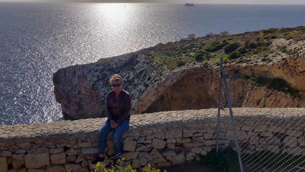Me at the Blue grotto