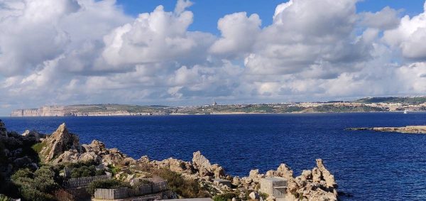 Beautiful view over Gozo