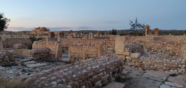 The Roman ruins of Sufetula