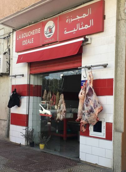 A butcher in Tabarka